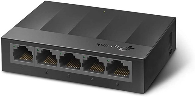 TP-Link LiteWave LS1005G - Conmutador - sin gestionar - 5 x 10/100/1000 - sobremesa, montaje en pared