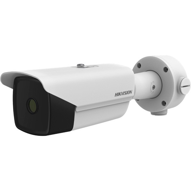 Hikvision DS-2TD2138-25/QY - Cámara de videovigilancia de red/térmica - bala - color - 1280 x 720 (óptico) / 384 x 288 (térmico) - focal fijado - audio - compuesto - LAN 10/100 - MJPEG, H.264