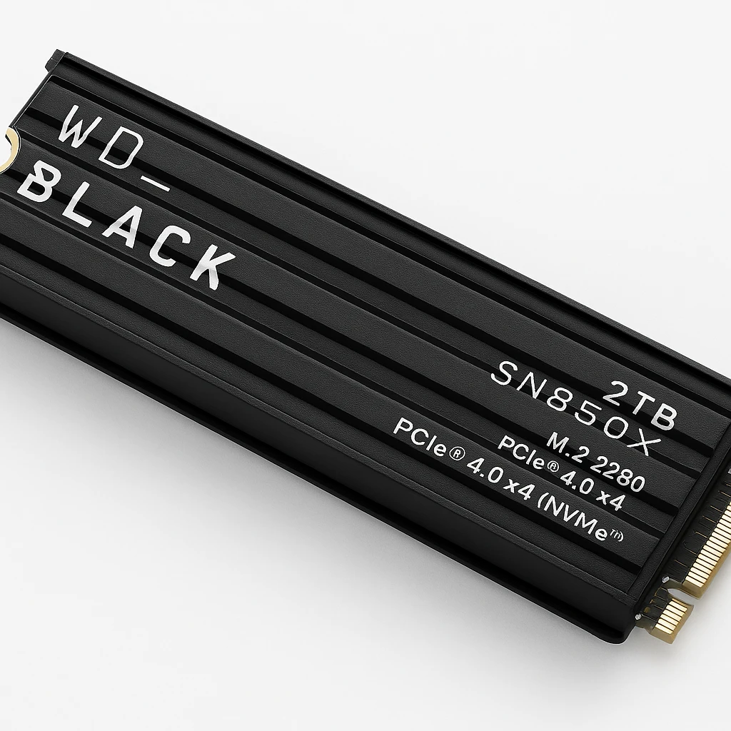 WD_BLACK SN850X WDS200T2XHE - SSD - 2 TB - interno - M.2 2280 - PCIe 4.0 x4 (NVMe)