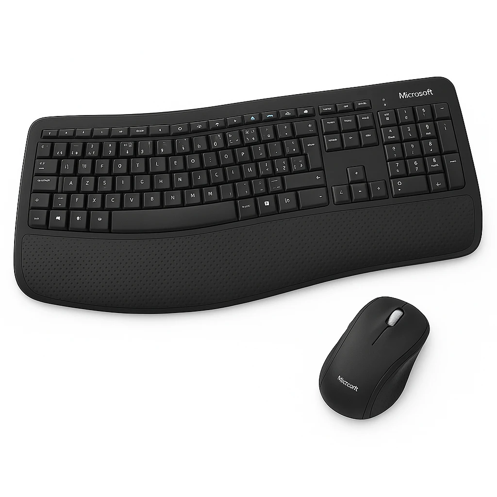 Microsoft Wireless Comfort Desktop 5050 - Juego de teclado y ratón - inalámbrico - 2.4 GHz - español