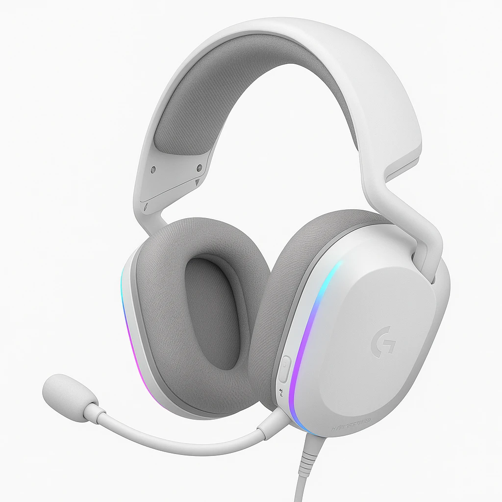 Logitech G735 Wireless Gaming Headset - White Mist - Auricular - tamaño completo - Bluetooth / LIGHTSPEED - inalámbrico - conector de 3,5 mm - niebla blanca