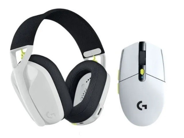 Logitech - Headphones - Para Computer - Wireless - With Mouse