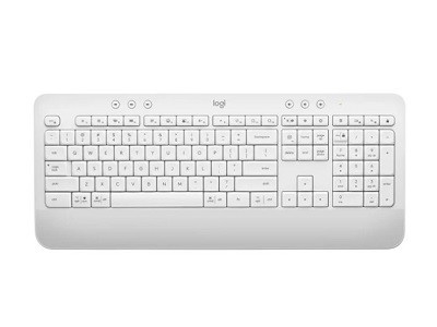 Logitech Signature K650 - Teclado - inalámbrico - Bluetooth 5.1 - QWERTY - Spanish - Blanco hueso