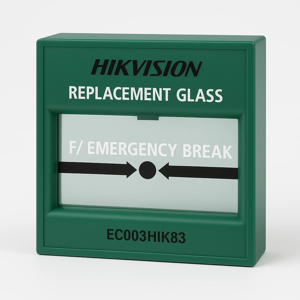 Hikvision - Replacement glass - F/ emergency break
