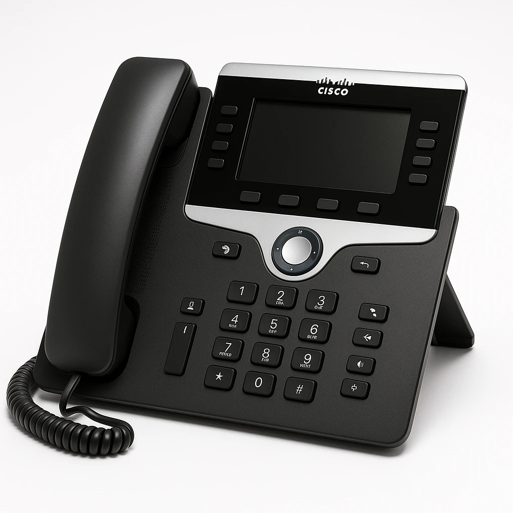 Cisco IP Phone 8811 - Teléfono VoIP - SIP, RTCP, RTP, SRTP, SDP - 5 líneas