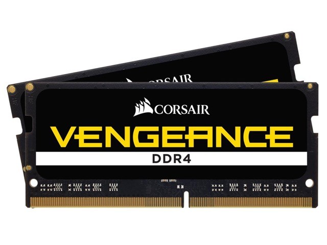 CORSAIR Vengeance - DDR4 - kit - 16 GB: 2 x 8 GB - SO-DIMM de 260 contactos - 3200 MHz / PC4-25600 - CL22 - 1.2 V - sin búfer - no ECC