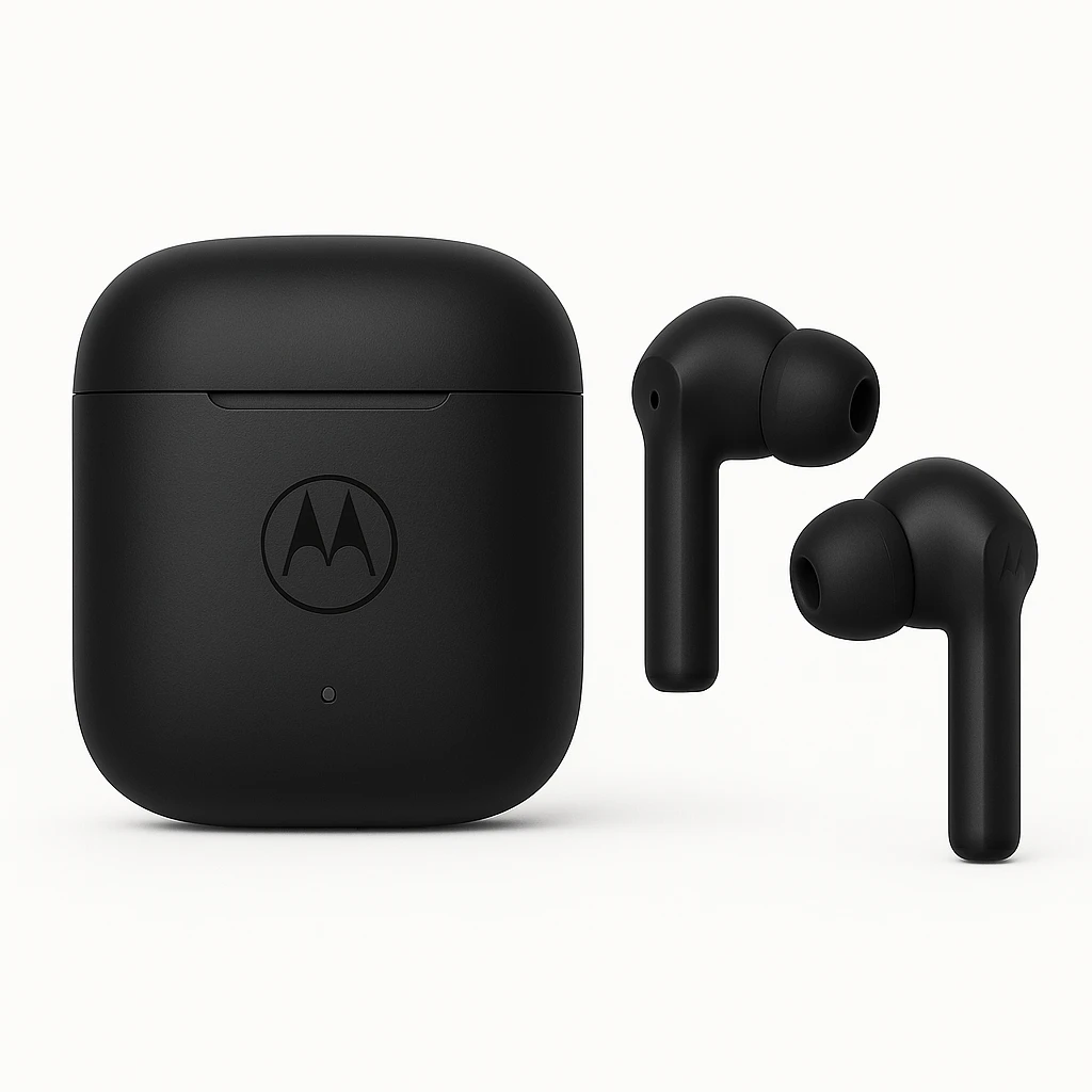 Motorola - Moto buds 120 - Headset - Para Cellular phone - Wireless - negro