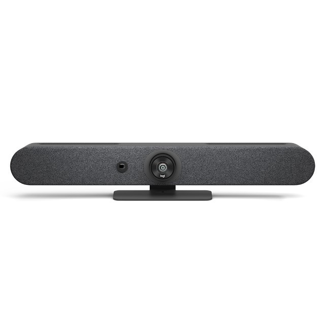 Logitech Rally Bar - Dispositivo de vídeoconferencia - Certificado por Zoom, Certificado para Equipos de Microsoft, Certificado por Google Meet - grafito