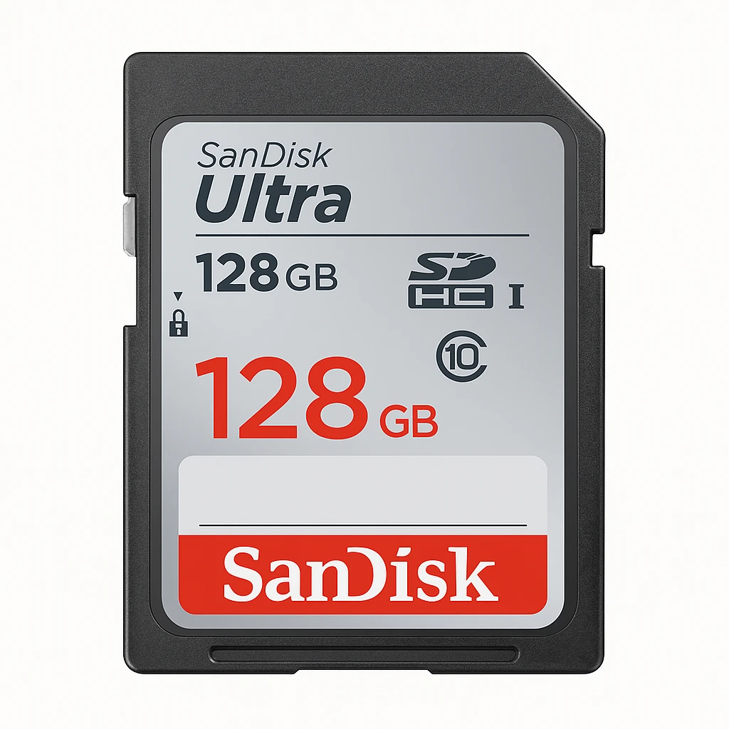 SanDisk Ultra - Tarjeta de memoria flash - 128 GB - Class 10 - SDHC UHS-I