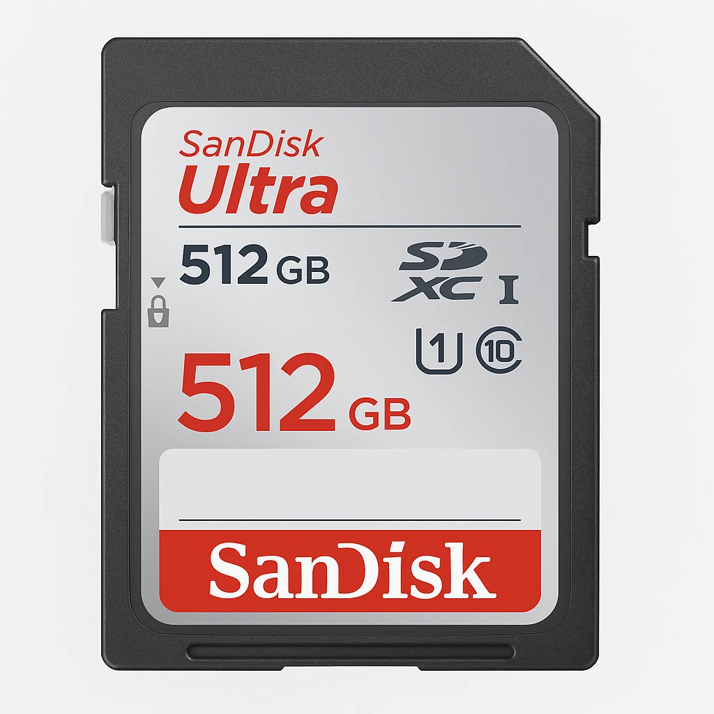 SanDisk Ultra - Tarjeta de memoria flash - 512 GB - Class 10 - SDXC UHS-I