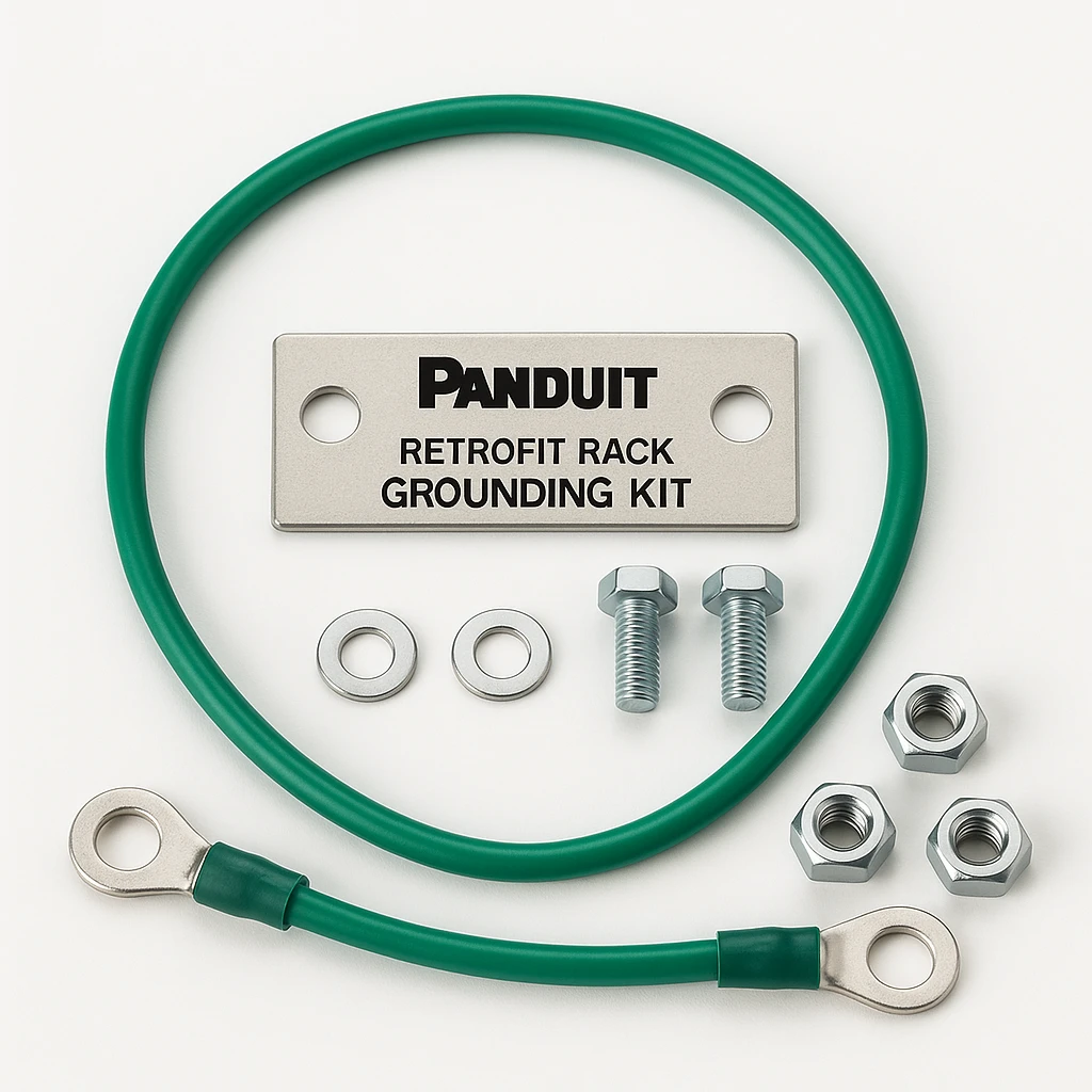Panduit Retrofit Rack Grounding Kit - Kit de puesta a tierra de bastidor