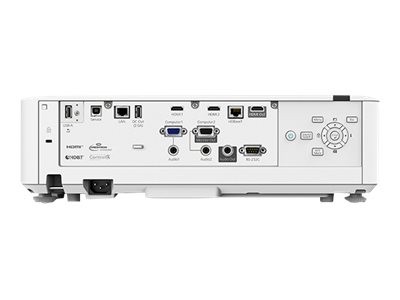 Epson PowerLite L630U - Proyector 3LCD - 6200 lúmenes (blanco) - 6200 lúmenes (color) - WUXGA (1920 x 1200) - 16:10 - 1080p - 802.11n inalámbrico / LAN