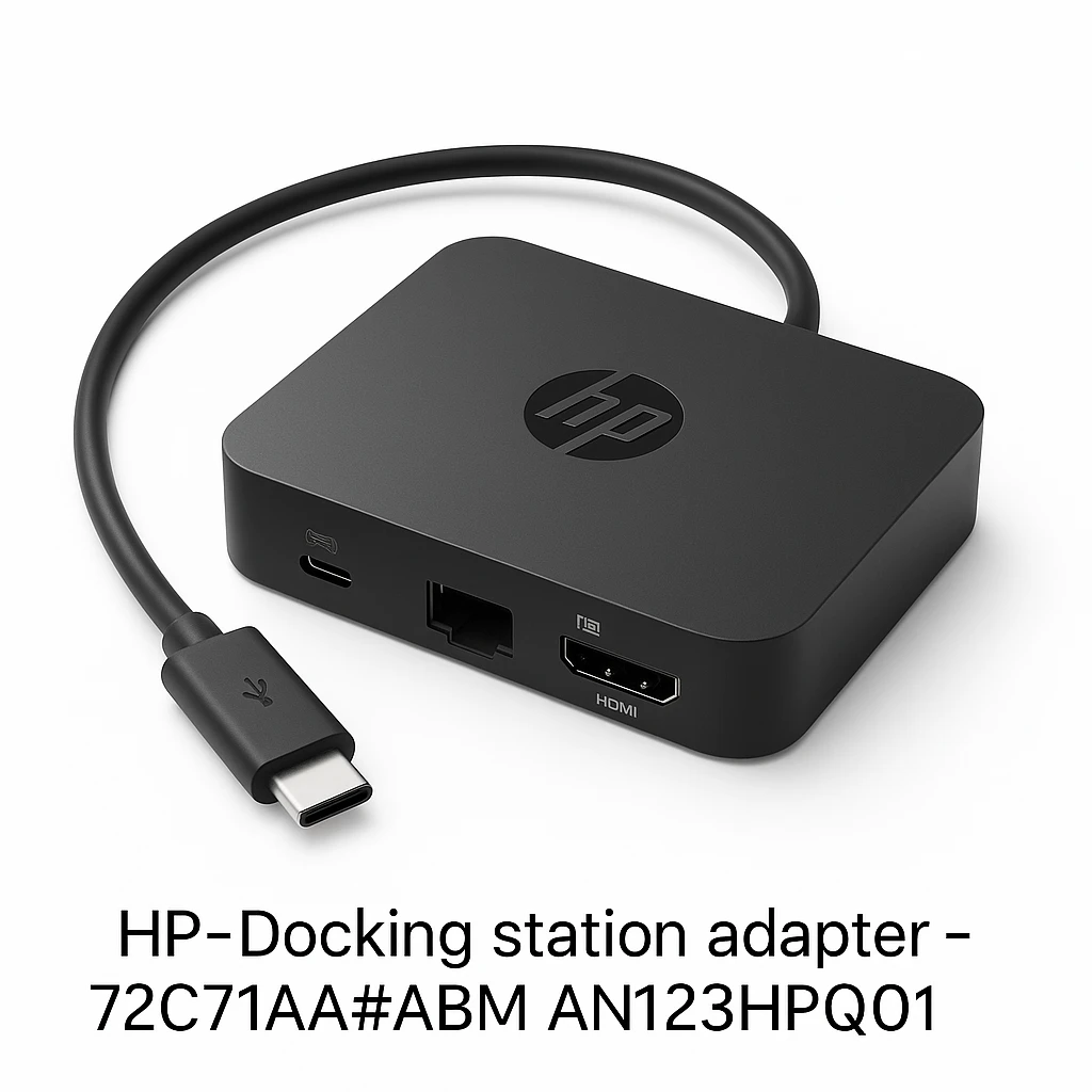 HP - Docking station adapter - 72C71AA#ABM