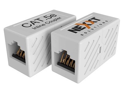 Nexxt Solutions Infrastructure - Cable coupler - Network coupler - 1 port - Cat5e White