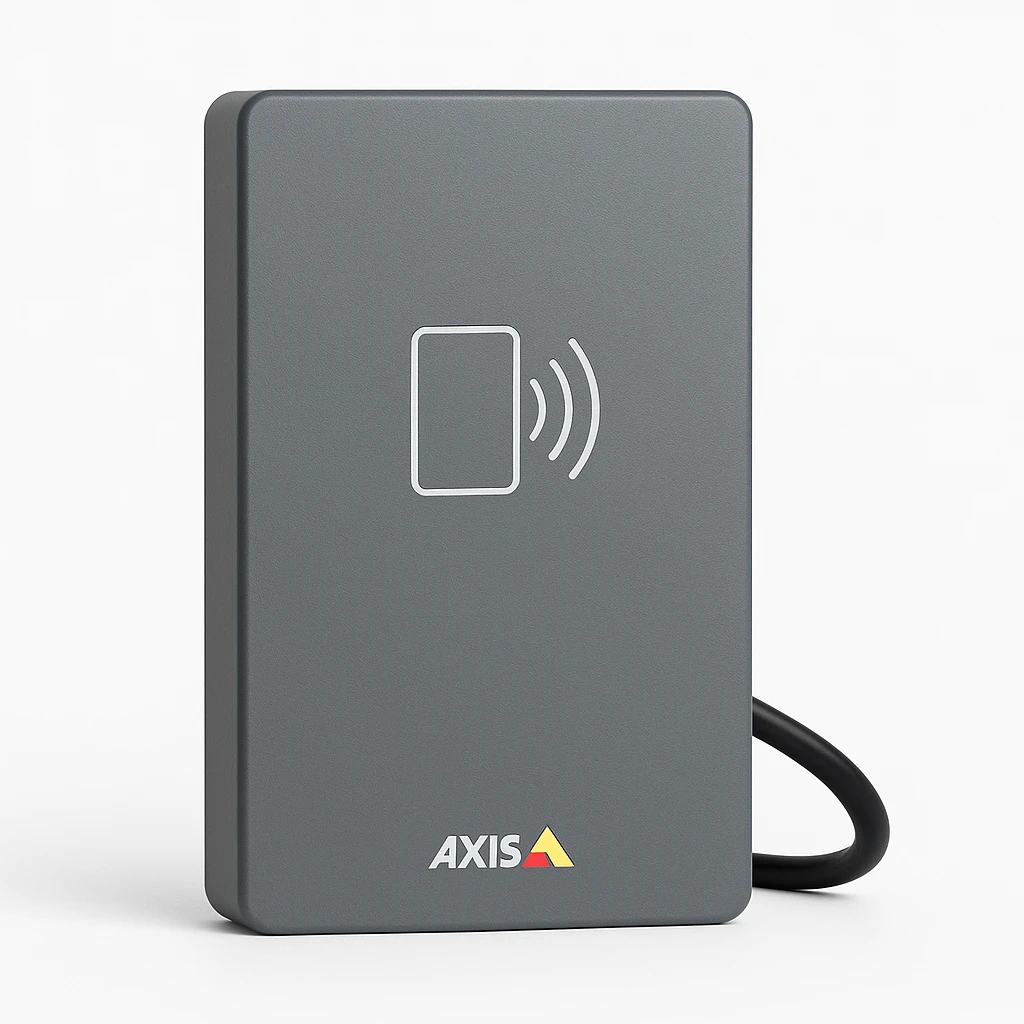 Axis A4020-E Reader - Lector de proximidad RFID - cableado - 13.56 MHz - NCS S 9000-N