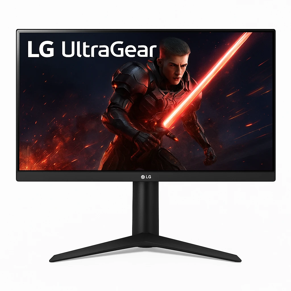 LG UltraGear 24GN60R-B - Monitor LED - gaming - 24" (23.8" visible) - 1920 x 1080 Full HD (1080p) @ 144 Hz - IPS - 300 cd/m² - 1000:1 - HDR10 - 1 ms - HDMI, DisplayPort