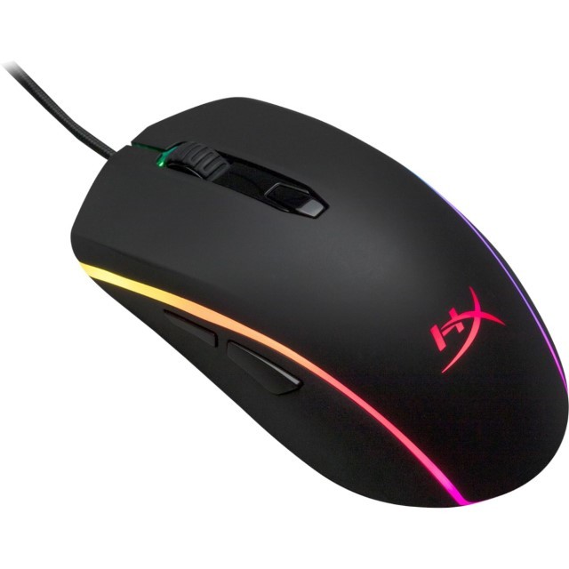 HyperX Pulsefire Surge - Ratón - óptico - 6 botones - cableado - USB - negro - para Laptop 14, 15, 17, OMEN 15, 16, Pavilion Plus Laptop 14, Pavilion x360 Laptop, Pro 290 G9