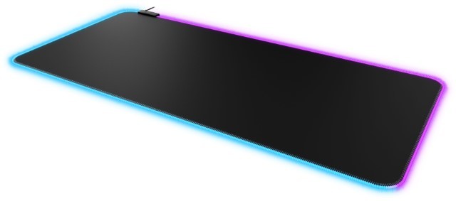HP Gaming - Alfombrilla para ratón iluminada - con iluminación RGB - extragrande - negro - para Victus 15L by HP; Victus by HP Laptop 15, 16; Pavilion 24, 27; Pavilion x360 Laptop