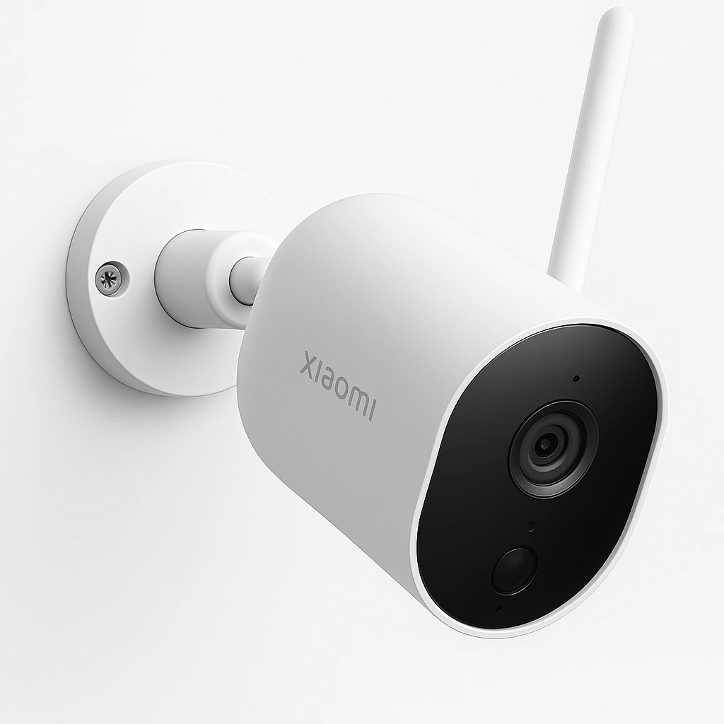 Xiaomi AW200 - Cámara de vigilancia de red - en interior, para exteriores - resistente a la intemperie - color (Día y noche) - 1920 x 1080 - 1080p - audio - inalámbrico - Wi-Fi - H.265 - CC 5