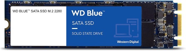 WD Blue SA510 WDS500G3B0B - SSD - 500 GB - interno - M.2 2280 - SATA 6Gb/s - azul