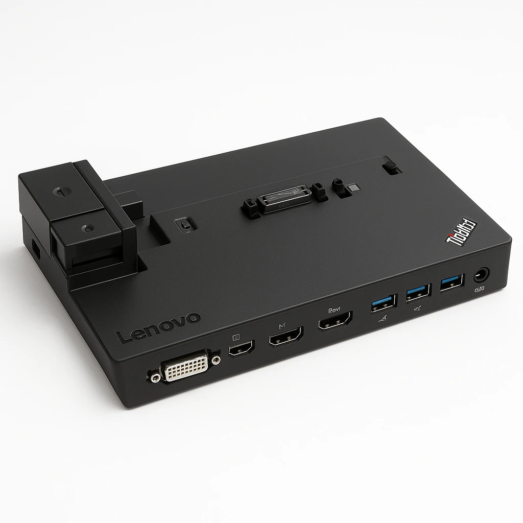 Lenovo ThinkPad Ultra Dock - Duplicador de puerto - VGA, DVI, HDMI, 2 x DP - 90 vatios - Italia