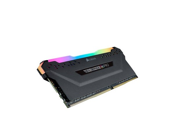 CORSAIR Vengeance RGB PRO - DDR4 - módulo - 8 GB - DIMM de 288 contactos - 3200 MHz / PC4-25600 - CL16 - 1.35 V - negro