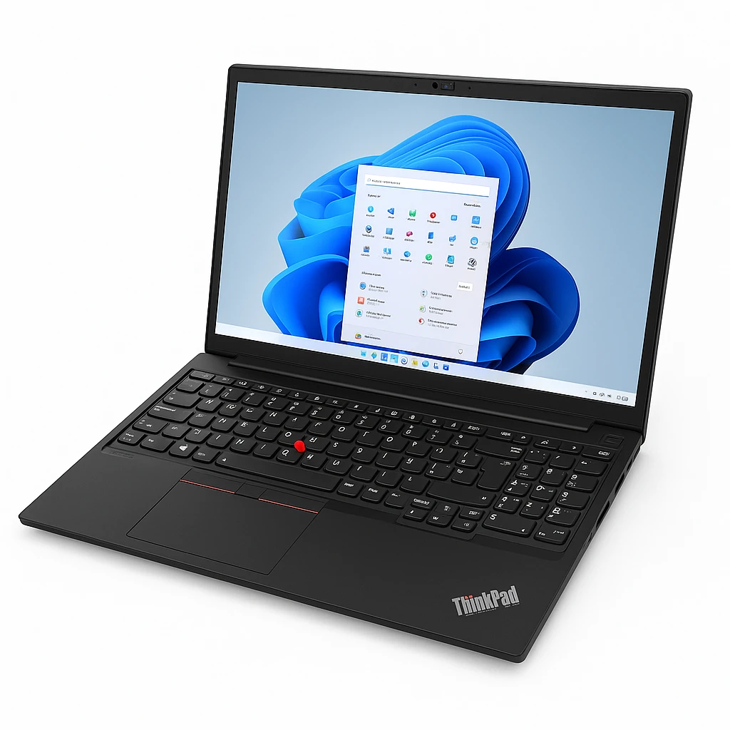 Lenovo ThinkPad E15 - Notebook - 15.6" - 1980 x 1080 LCD - Intel Core i7 I7-1255U / 2.1 GHz - DDR4 SDRAM - 512 GB SSD - Windows 11 Pro - Black - Spanish - 3-year warranty