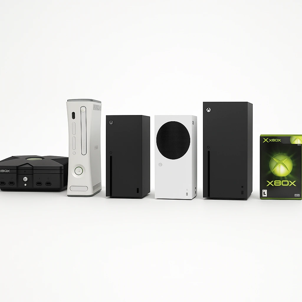 XBOX - Microsoft Xbox - Xbox 360 - Xbox One - Microsoft Xbox Series S - Microsoft Xbox Series X - CD-ROM (DVD-box)