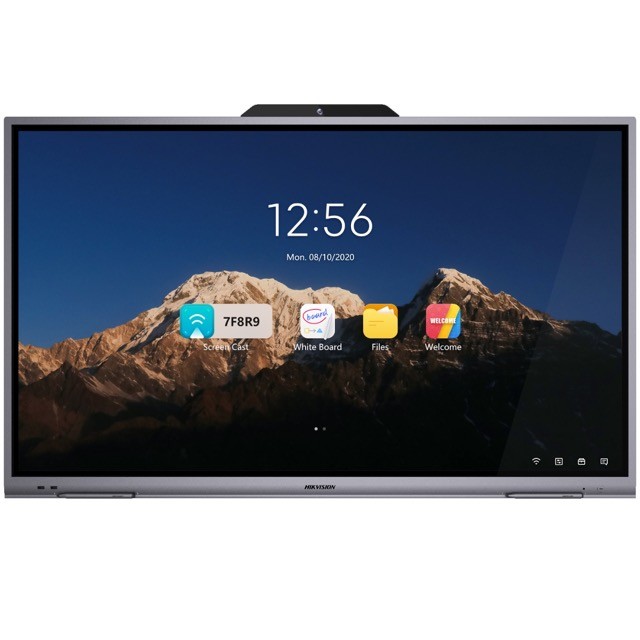 Hikvision Pro Series DS-D5B65RB/B - 65" Clase diagonal pantalla LCD con retroiluminación LED - interactivo - con pantalla táctil (multitáctil)/micrófono/cámara - 4K UHD (2160p) 3840 x 2160 - 