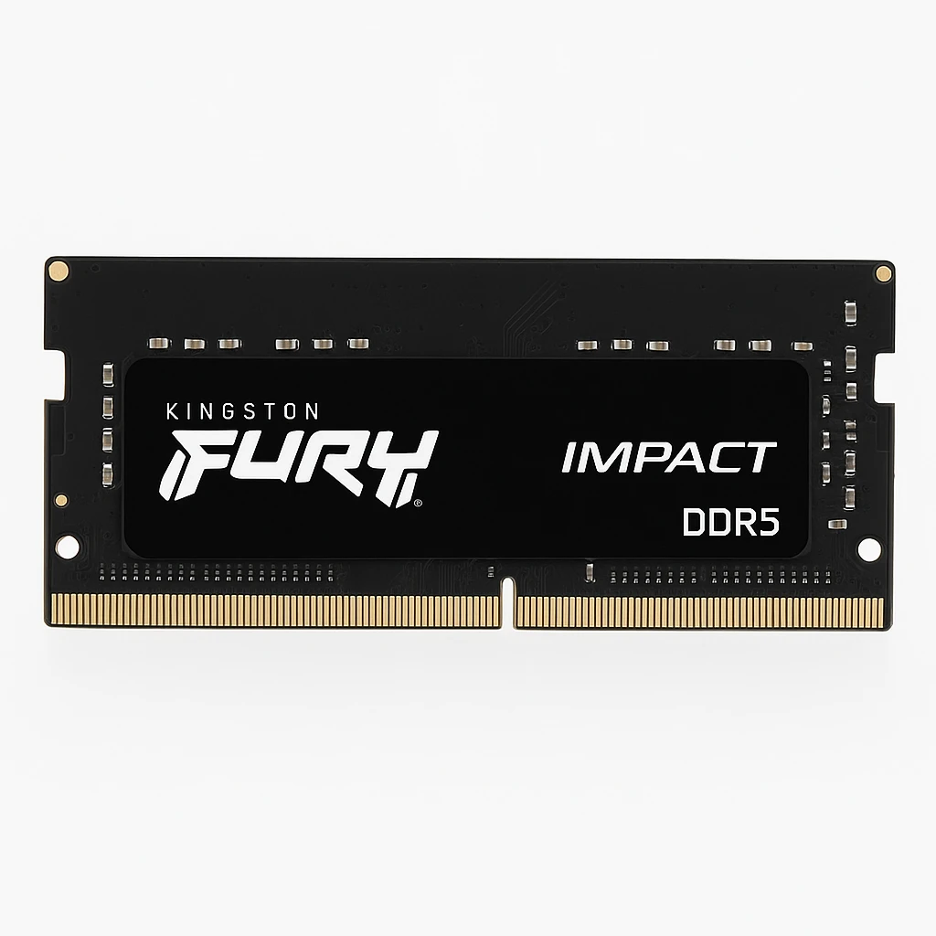 Kingston FURY Impact - DDR5 - módulo - 32 GB - SO DIMM de 262 contactos - 5600 MT/s / PC5-44800 - CL40 - 1.1 V - sin búfer - on-die ECC