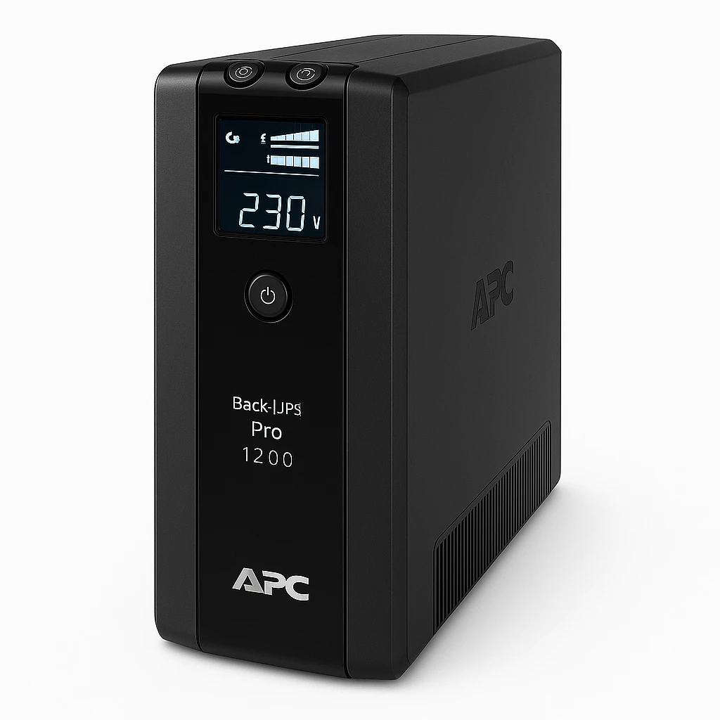 APC Back-UPS Pro 1200 - UPS - CA 230 V - 720 vatios - 1200 VA - USB - conectores de salida: 10 - negro