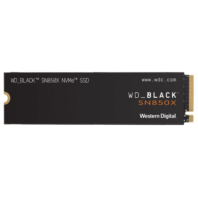 WD_BLACK SN850X NVMe SSD WDS400T2X0E - SSD - 4 TB - interno - M.2 2280 - PCIe 4.0 x4 (NVMe)
