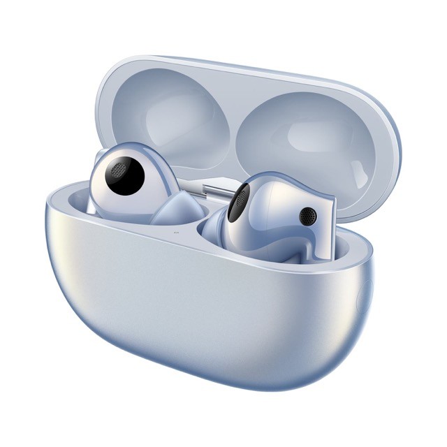 Huawei FreeBuds Pro 2 - Auriculares inalámbricos con micro - en oreja - Bluetooth - cancelación de sonido activo - azul plateado