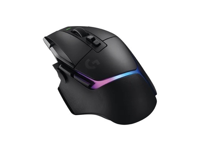 Logitech G G502 X PLUS - Ratón - óptico - 11 botones - inalámbrico - 2.4 GHz - receptor USB de Logitech LIGHTSPEED - negro