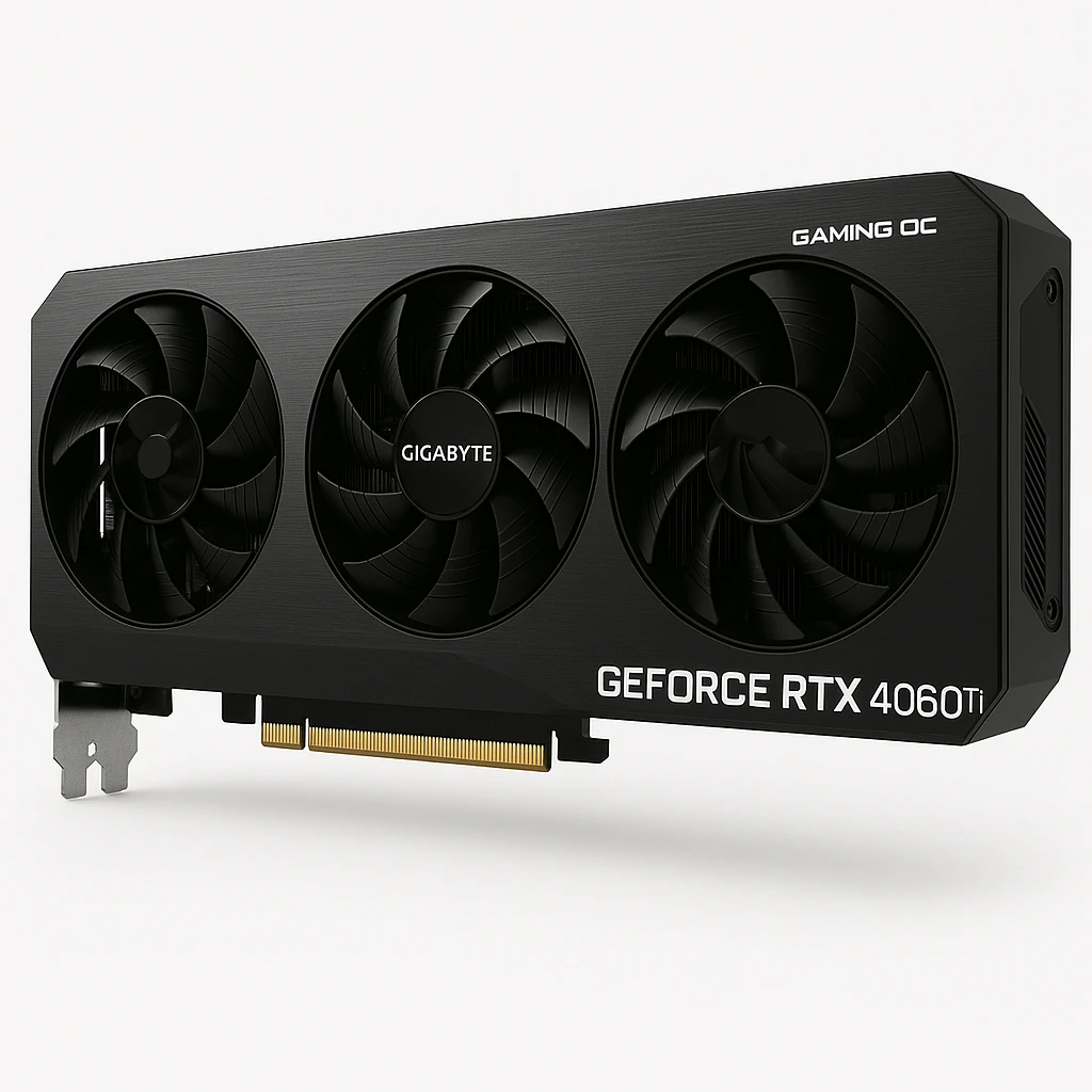 Gigabyte GeForce RTX 4060 Ti GAMING OC 8G - Tarjeta gráfica - GeForce RTX 4060 Ti - 8 GB GDDR6 - PCIe 4.0 - 2 x DisplayPort, 2 x HDMI