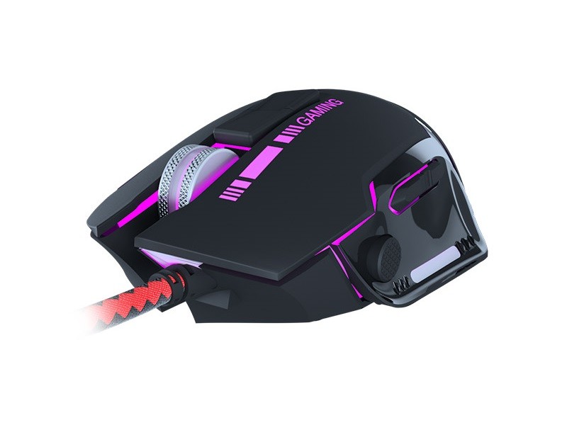 Xtech - XTM-720 - Mouse - USB - Wired - Black - Gaming 7200dpi