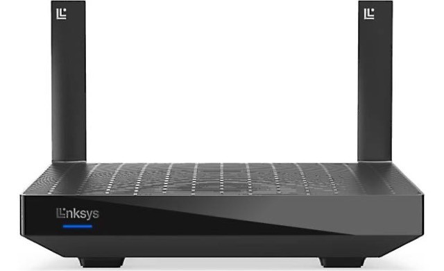 Linksys Hydra 6 MR20EC - Enrutador inalámbrico conmutador de 4 puertos - 1GbE - Wi-Fi 6 - Doble banda