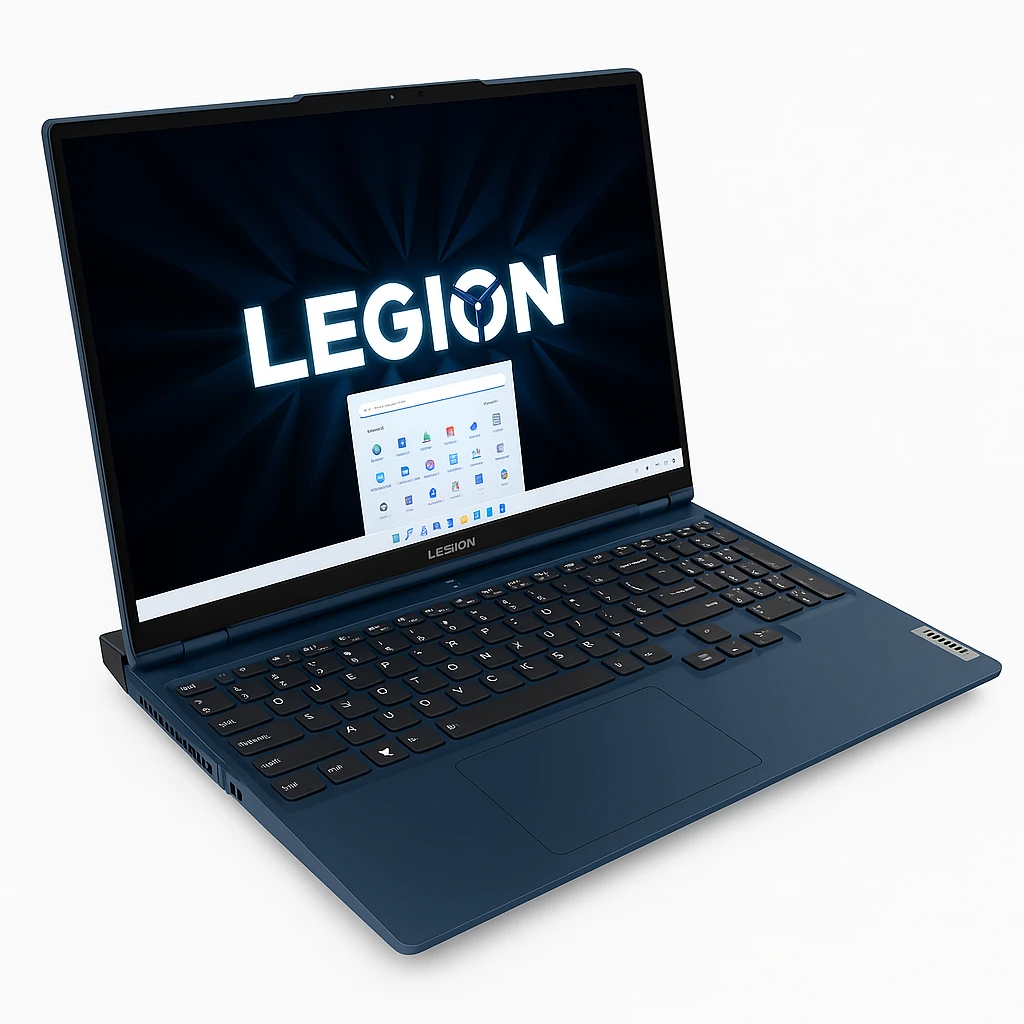 Lenovo Legion 5 15ITH6 - Notebook - 15.6" - 1920 x 1080 LCD - Intel Core i5 I5-11400H / 4.4 GHz - DDR4 SDRAM - 512 GB SSD - NVIDIA GeForce RTX 3050 - Windows 11 Home - Blue - Spanish - 1-year