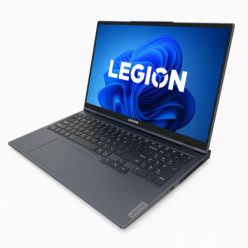 Lenovo Legion S7 15ACH6 - Notebook - 16" - 2560 x 1600 LCD - Intel Core i9 I9-12900H / 3.8 GHz - DDR5 SDRAM - 1 TB SSD - NVIDIA GeForce RTX 3070 - Windows 11 Home - Storm Grey - Spanish - 1-y