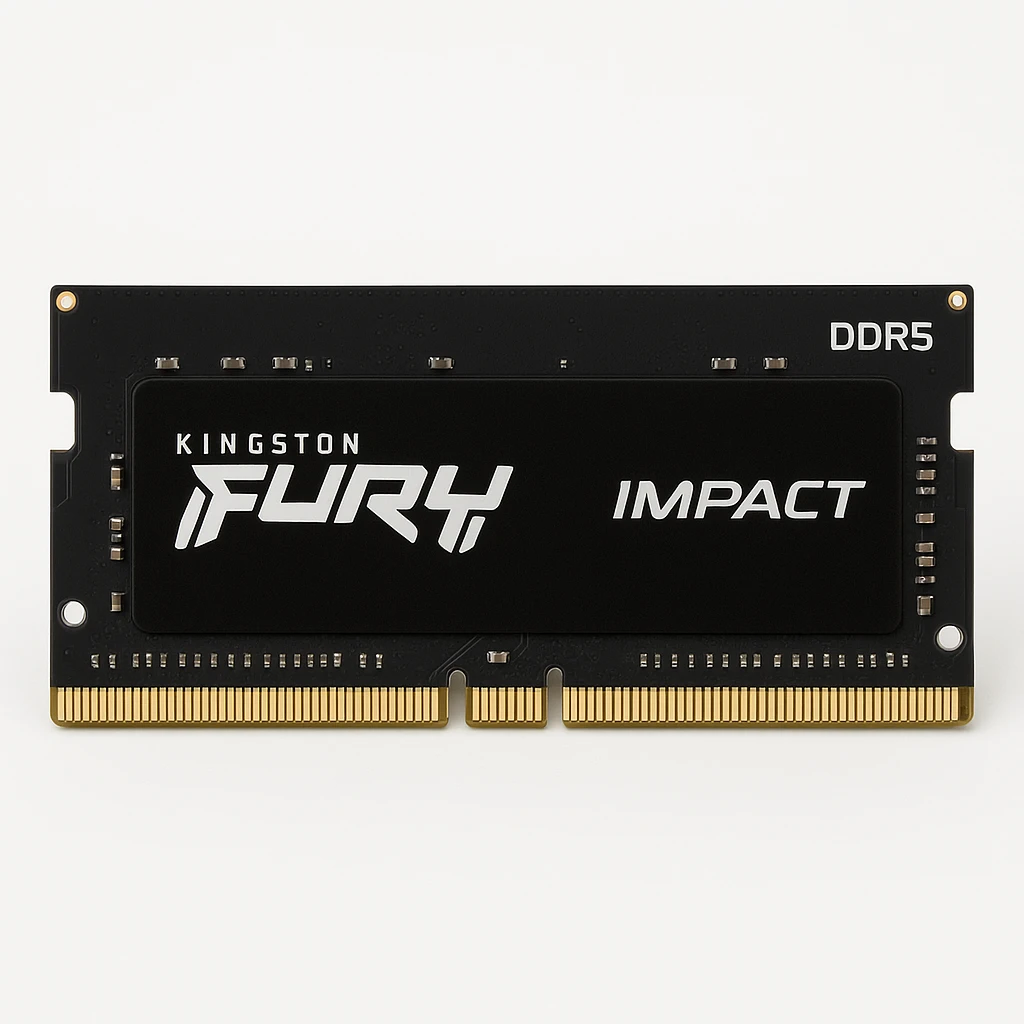 Kingston FURY Impact - DDR5 - módulo - 16 GB - SO DIMM de 262 contactos - 5600 MT/s / PC5-44800 - CL40 - 1.1 V - sin búfer - on-die ECC
