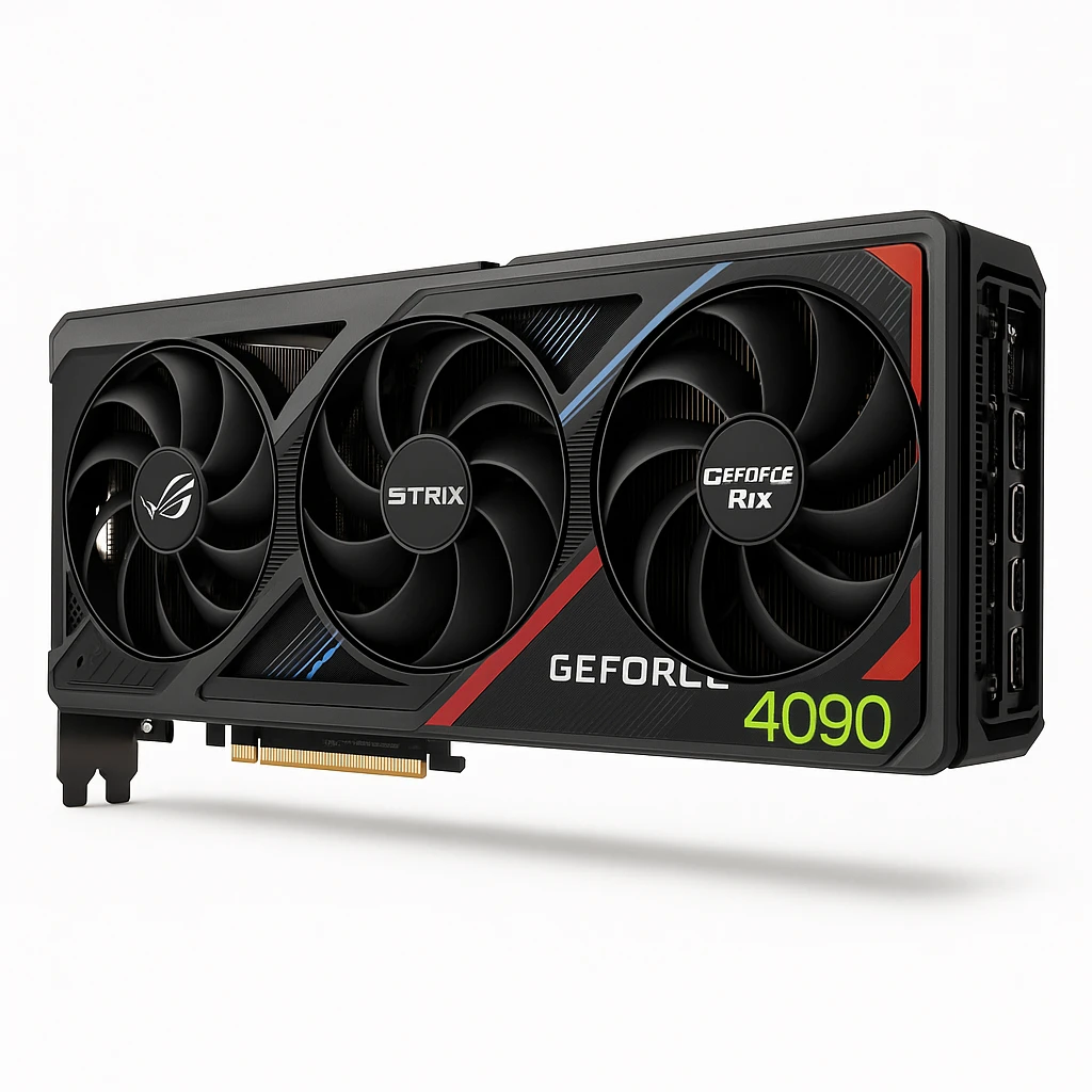 ASUS ROG Strix GeForce RTX 4090 - Tarjeta gráfica - NVIDIA GeForce RTX 4090 - 24 GB GDDR6X - PCIe 4.0 - 2 x HDMI, 3 x DisplayPort