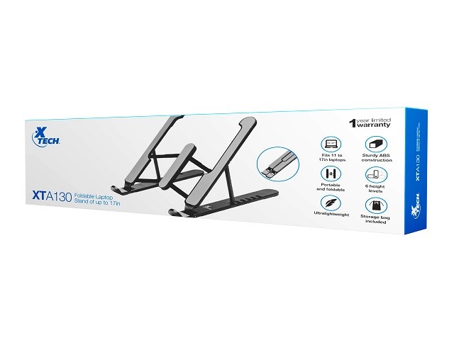 Xtech - Notebook stand - Foldable-17¨ XTA-130