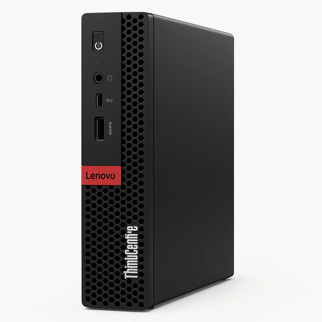 Lenovo ThinkCentre M70q - Micro tower - Intel Core i5 I5-12400T / 1.8 GHz - DDR4 SDRAM - 500 GB Hard Drive Capacity - Intel HD Graphics - FreeDOS - Spanish