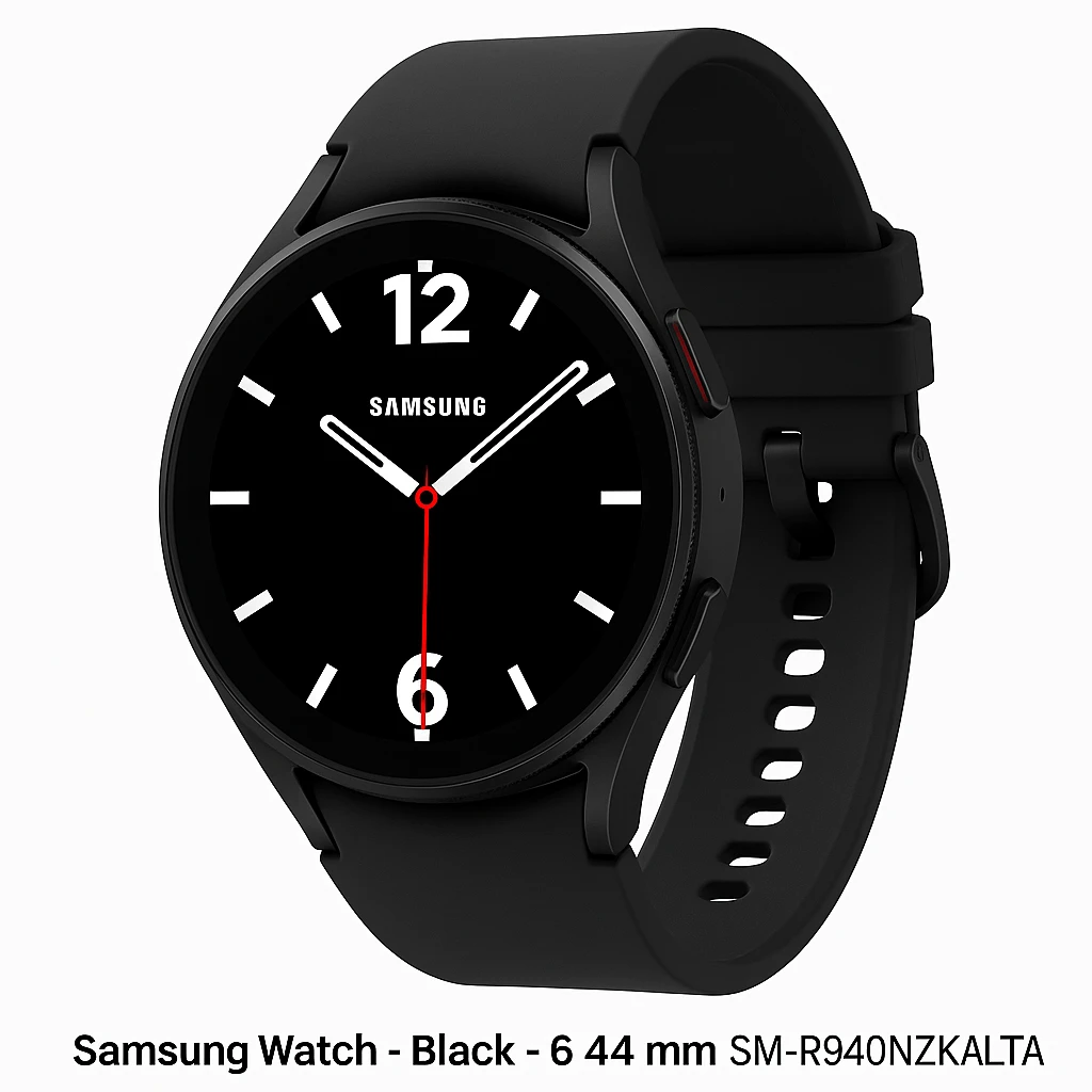 Samsung Watch - Black - 6 44 mm SM-R940NZKALTA