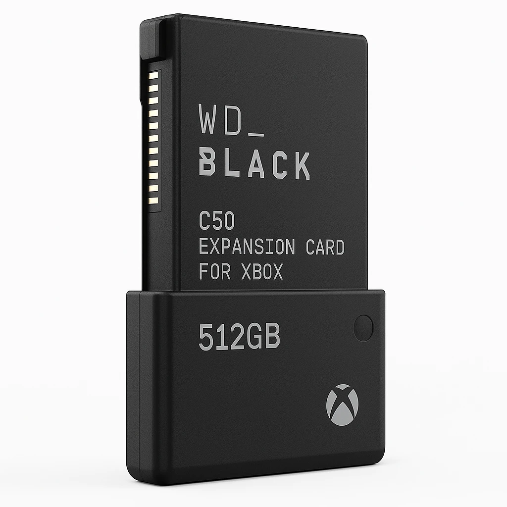 WD Black C50 Expansion Card for XBOX - Disco duro - 512 GB - externo (portátil)