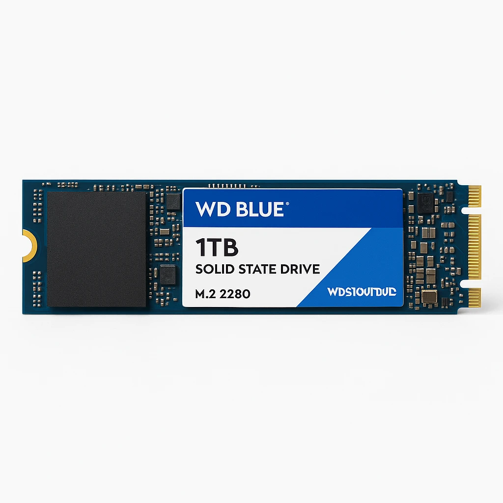 WD - Internal hard drive - 1 TB - M.2 - Solid state drive - WDS100T2G0C