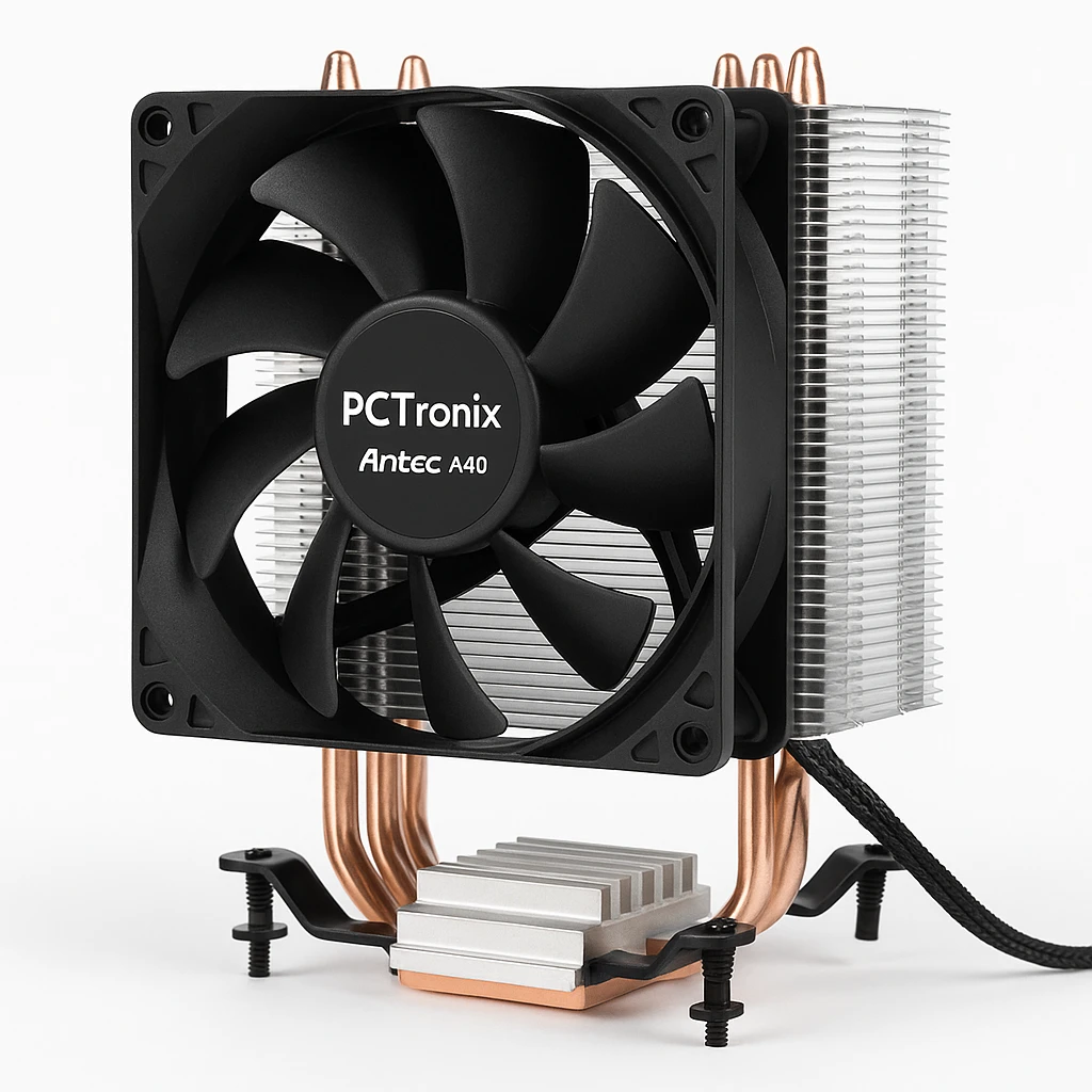 PCTronix Antec A40 - Fan unit - LGA1200 Socket - 1700 AM4 AM5