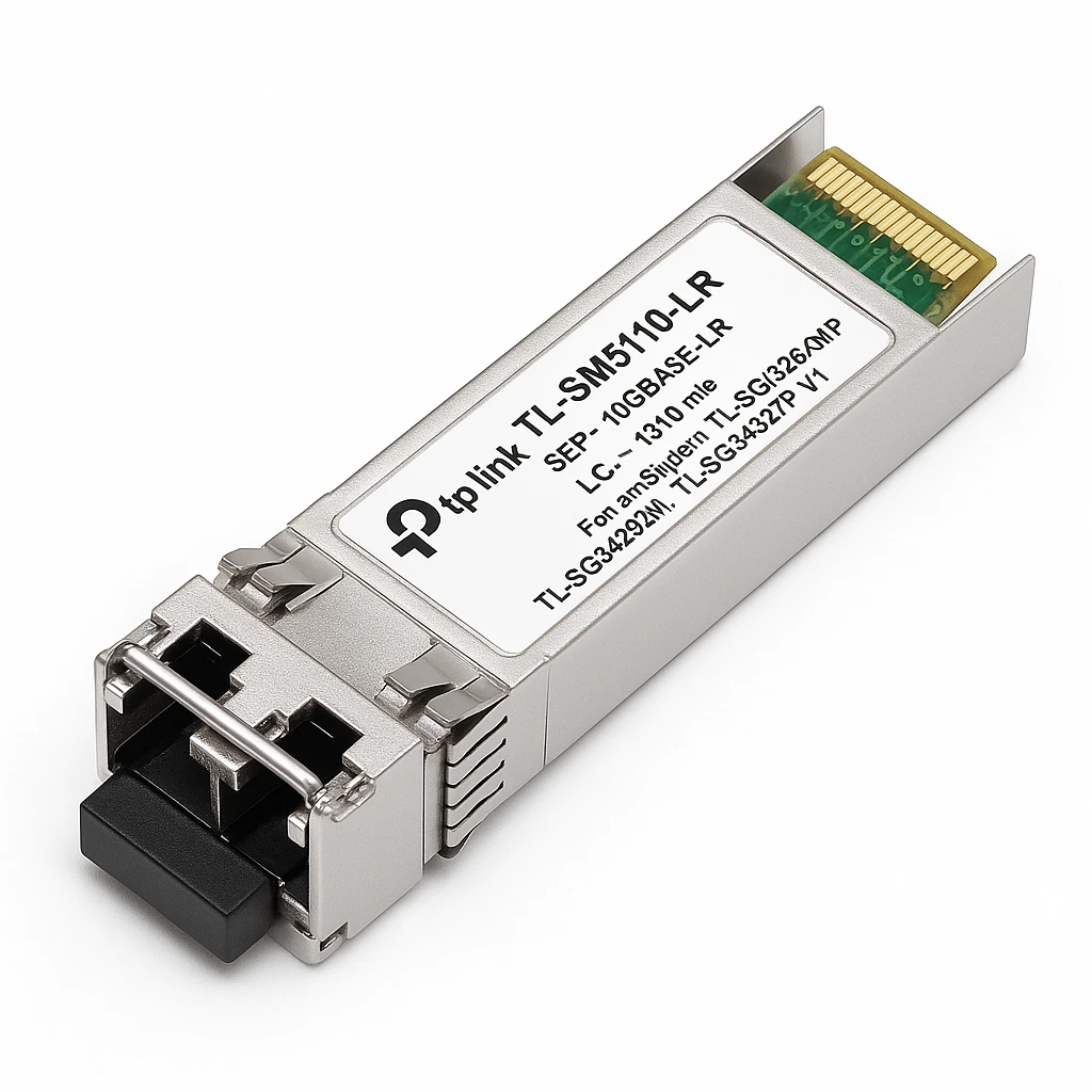 TP-Link TL-SM5110-LR V1 - Módulo de transceptor SFP+ - 10GbE - 10GBase-LR - modo simple LC - hasta 10 km - 1310 nm - para JetStream TL-SG3428X, TL-SG3428XMP, TL-SG3452XP V1