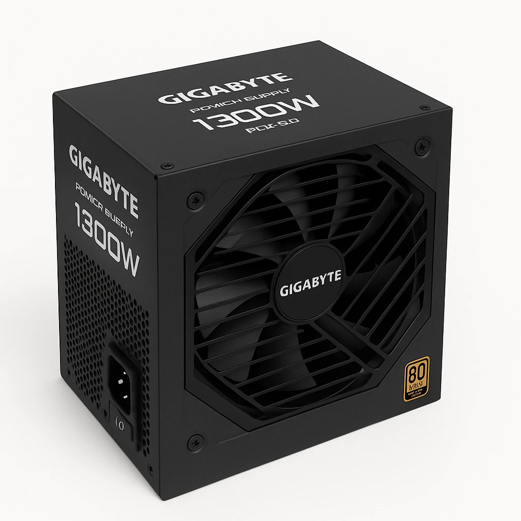Gigabyte - Power supply - 1300w 80 Plus Gold PCIe 5.0 Fu