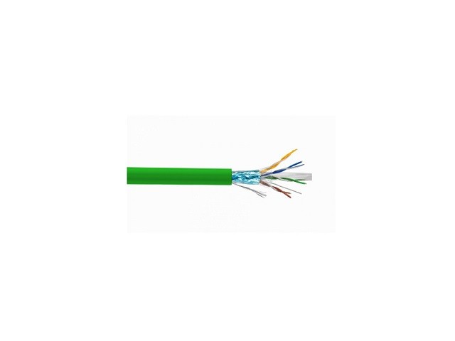 Furukawa Cabling System - Cable al por mayor - 305 m - par trenzado sin blindar apantallado (F/UTP) - CAT 6a - sin halógenos, sólido - gris